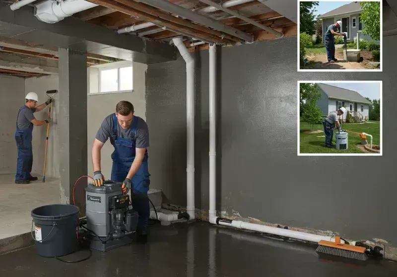 Basement Waterproofing and Flood Prevention process in Terre Haute, IN